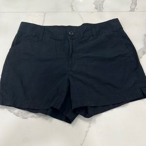 Columbia Blue Navy Chino Flat‎ Front Hiking Shorts. Size 12 (982)